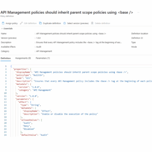 New Capabilities to Prevent Misconfigurations in API Management